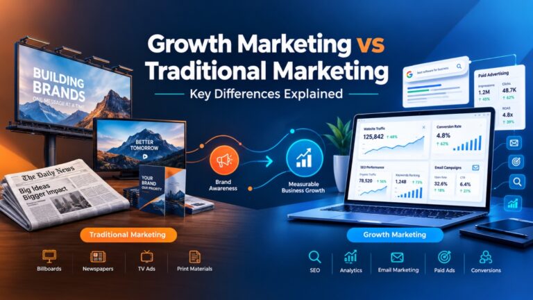 Growth Marketing vs Traditional Marketing