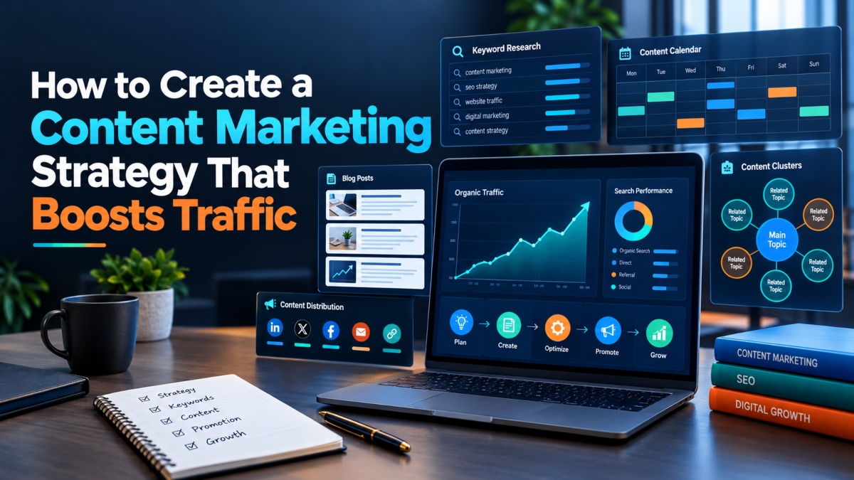 How to Create a Content Marketing Strategy That Boosts Traffic