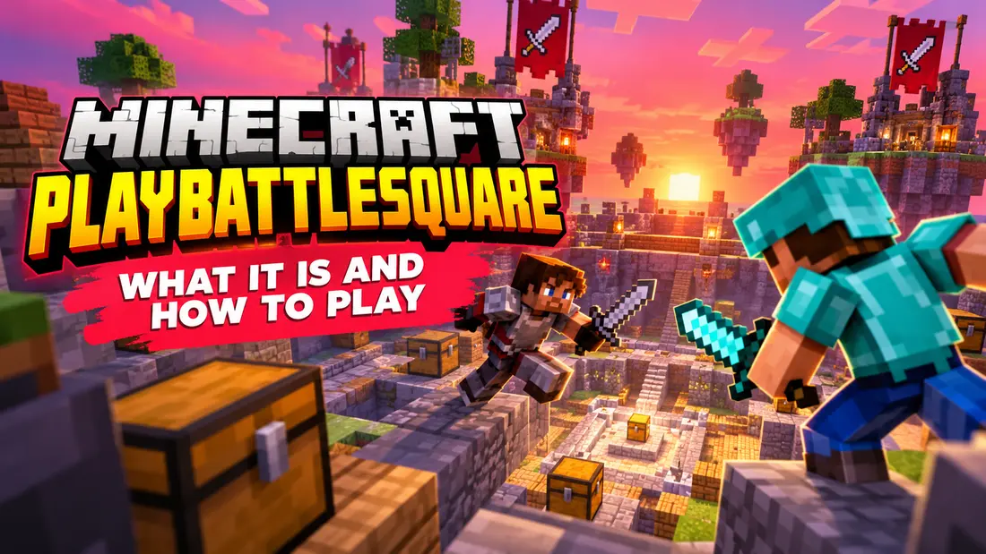 Minecraft PlayBattleSquare