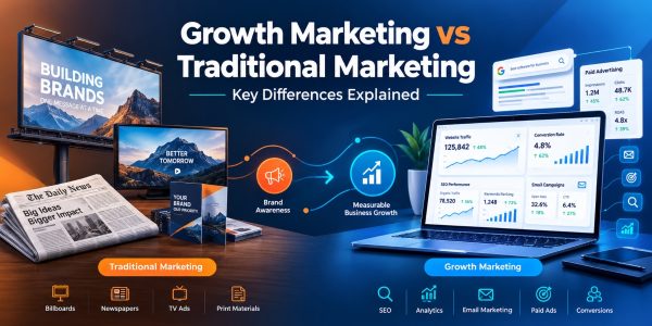 Growth Marketing vs Traditional Marketing