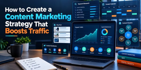 How to Create a Content Marketing Strategy That Boosts Traffic