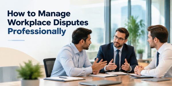 How to Manage Workplace Disputes Professionally