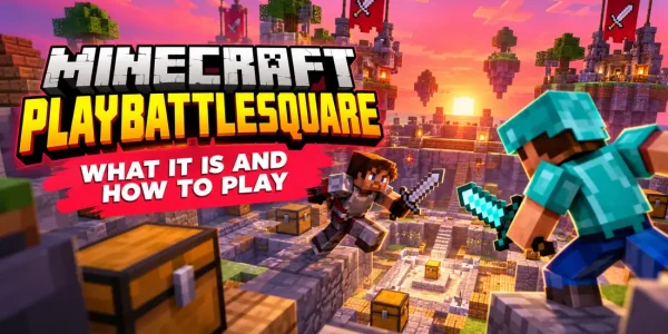Minecraft PlayBattleSquare